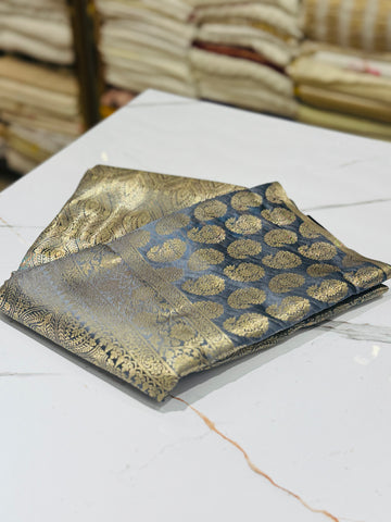 BANARASI SAREE- grey